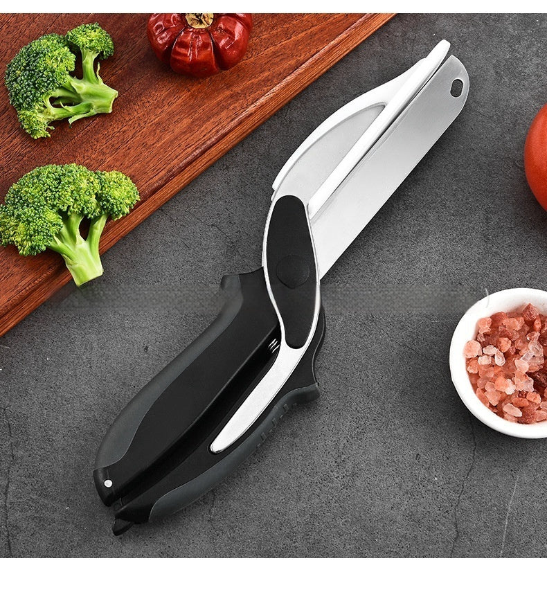 Multifunctional 2-in-1 Removable Scissors Kitchen Tools