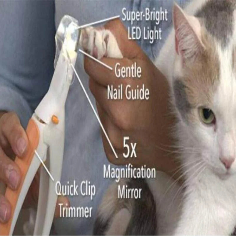 LED Lighting Pet Nail Clipper