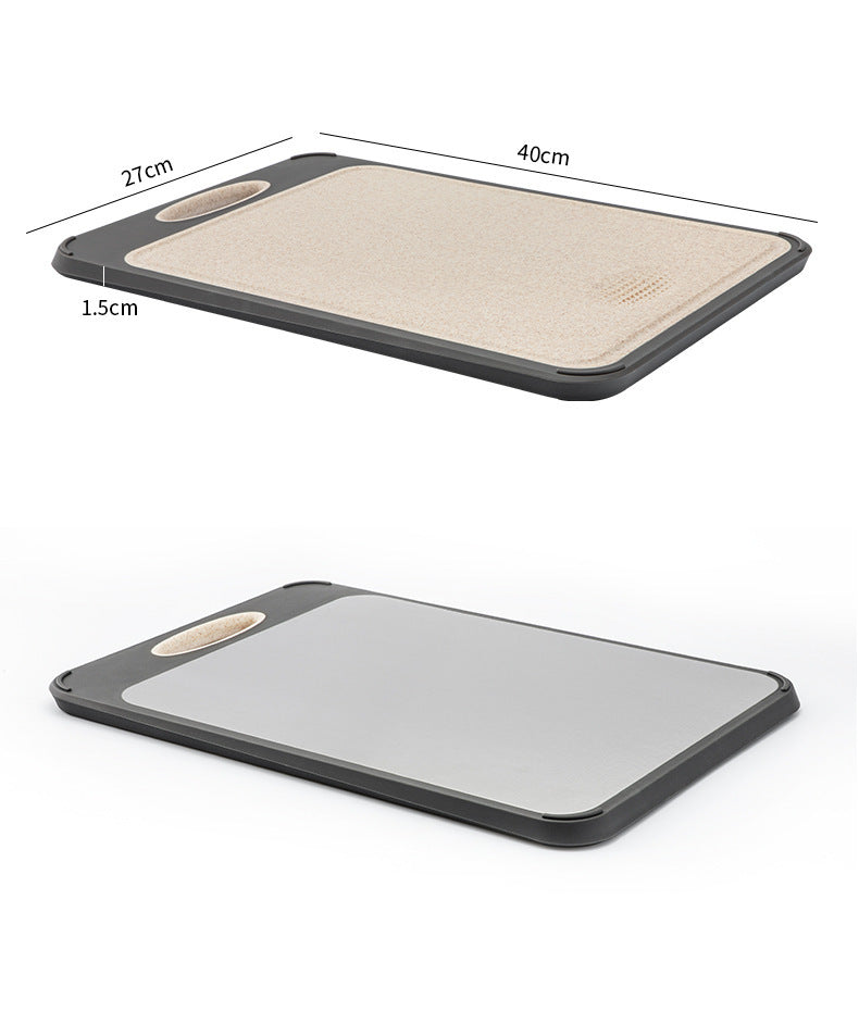 Kang Double-sided Stainless Steel Thickened Cutting Board