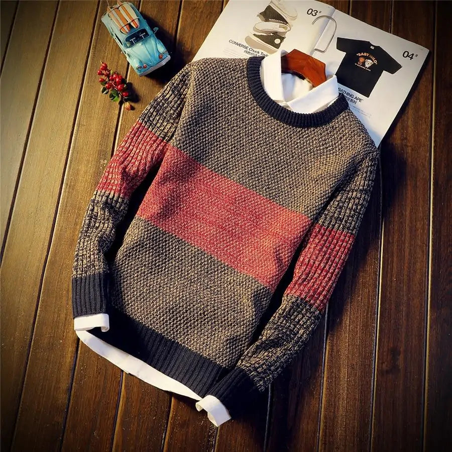 Crewneck Knitted Sweaters - Cozy & Stylish Wardrobe Essential | Just Grow