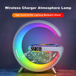 Bluetooth Speaker Wireless Charger Lamp for Modern Living | Just Grow