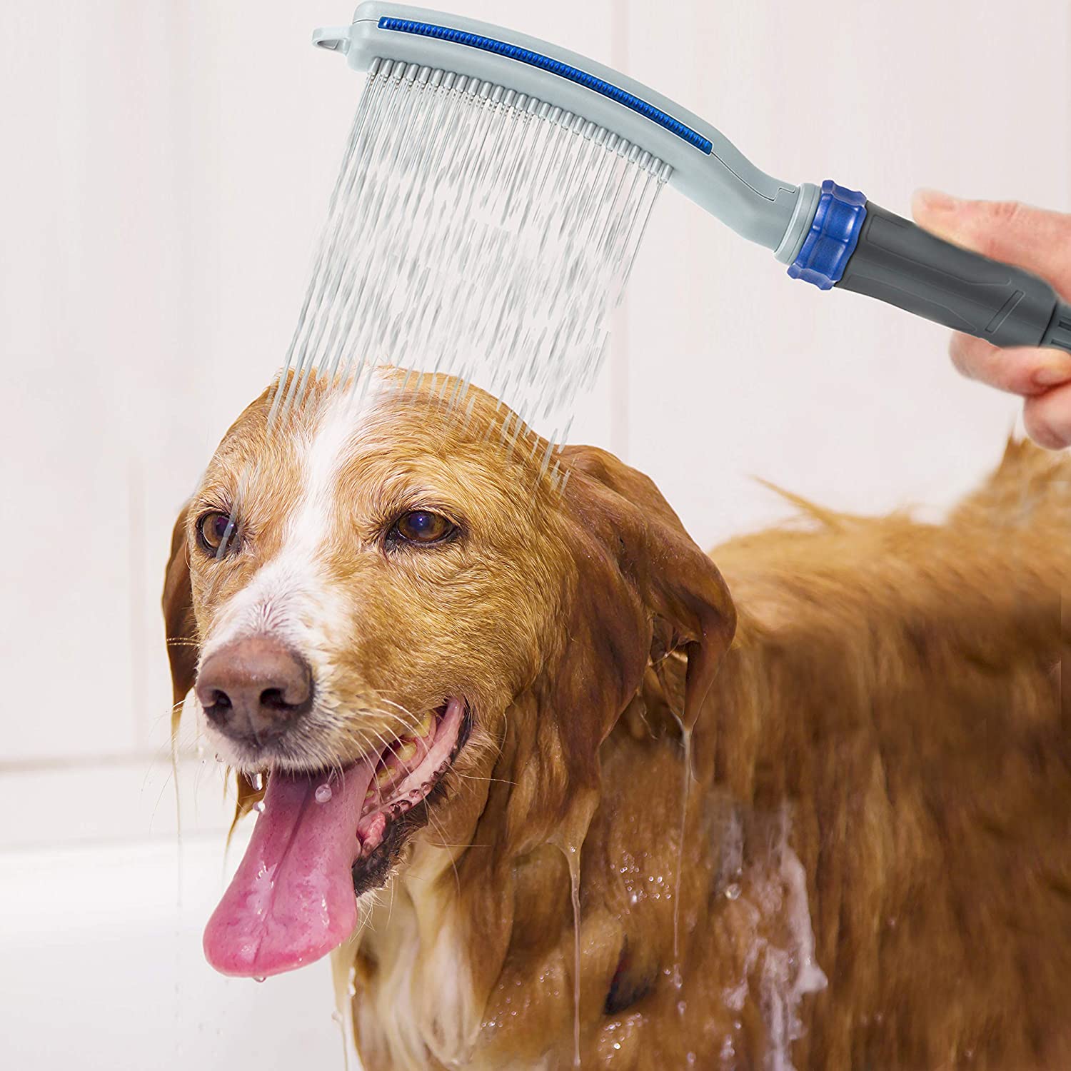 Dog Shower Sprayer Attachment | Convenient Grooming Tool | Just Grow