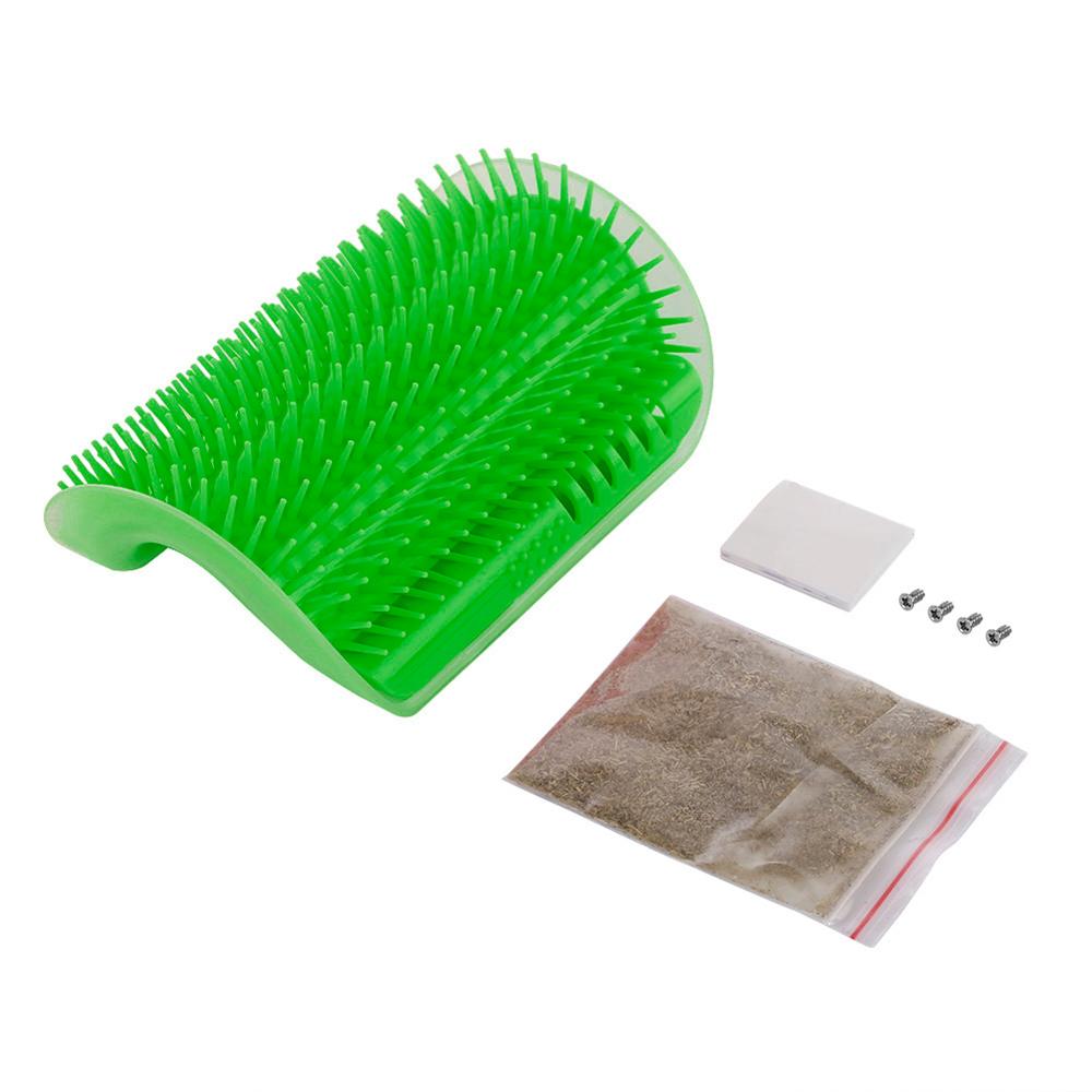 Cat Self Groomer Corner Brush for Easy Hair Care | Just Grow